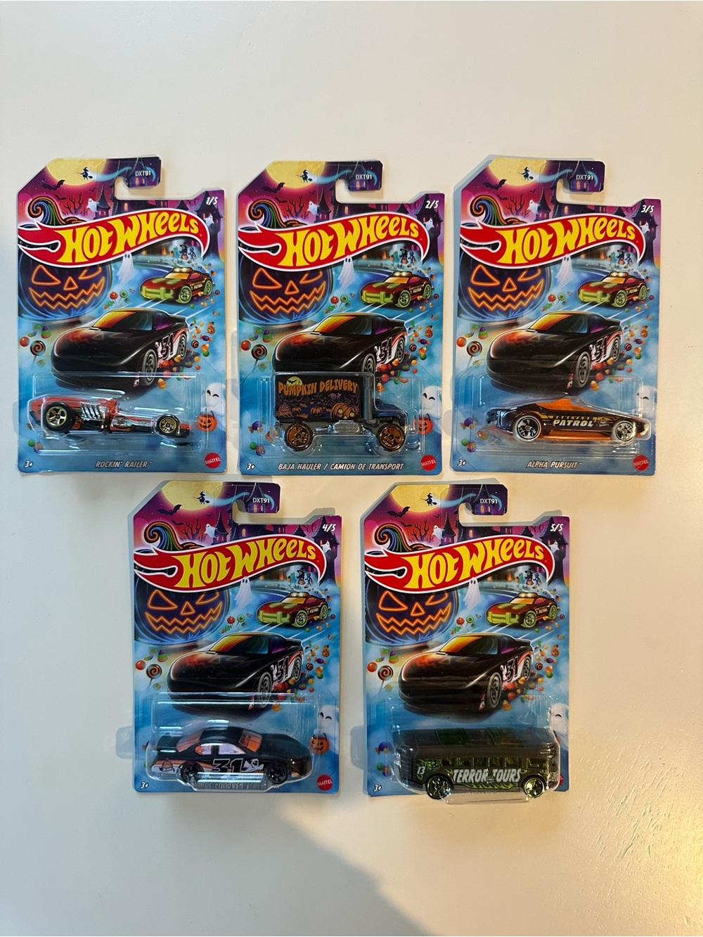 🎃 Hot Wheels Halloween Edition – FULL SET! 👻